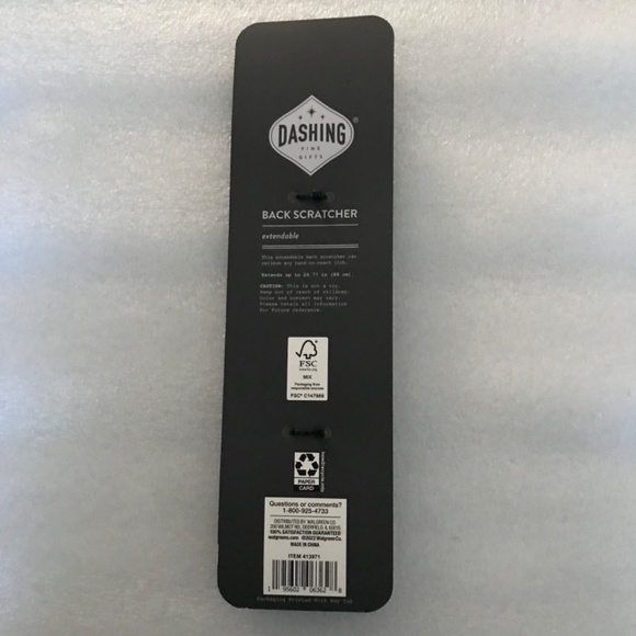 Dashing Back Scratcher Extendable New (7.64” - 26.77”) - Picture 11 of 14